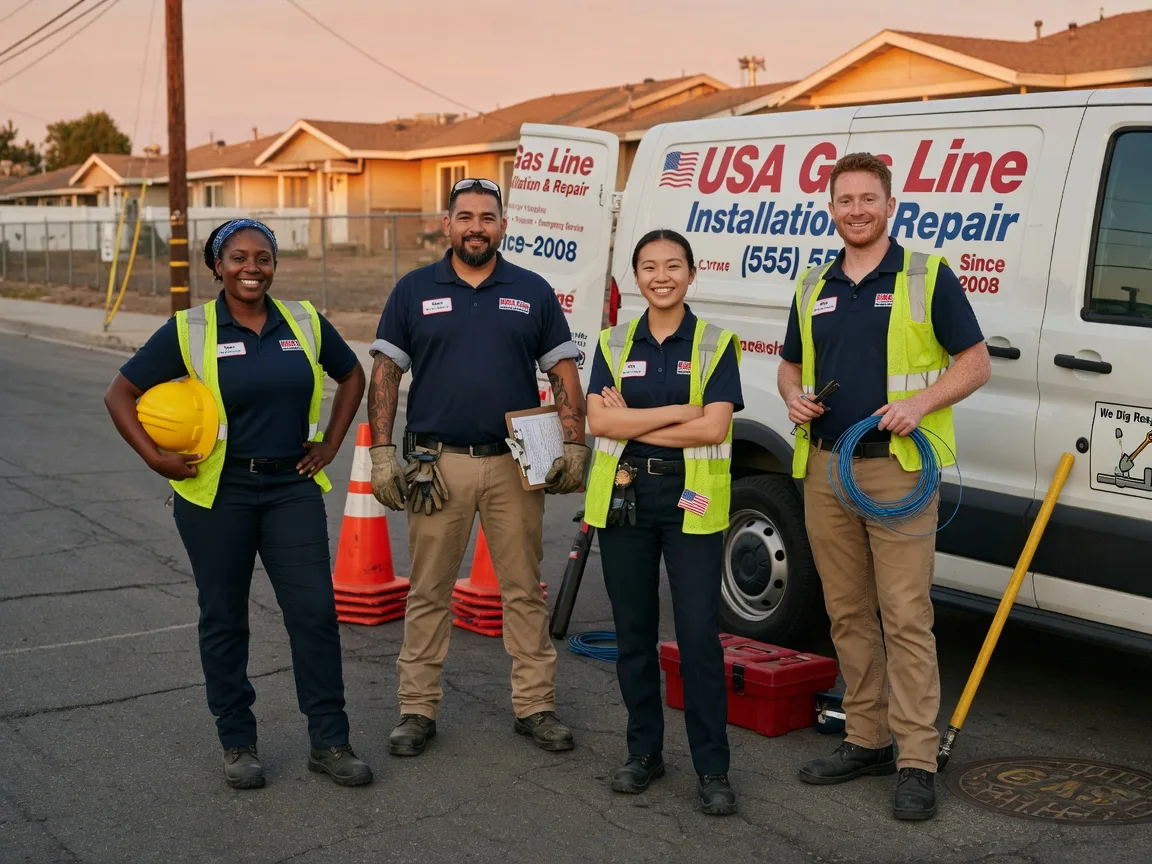 Gas Line Installation company in Hockley, TX